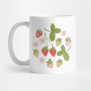 Strawberry set Mug